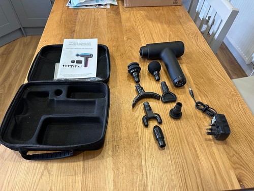 Massage gun carry case with - massage,